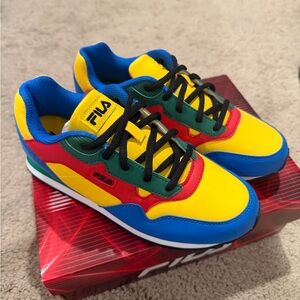FILA Kids Colorful Sneakers size4.5
